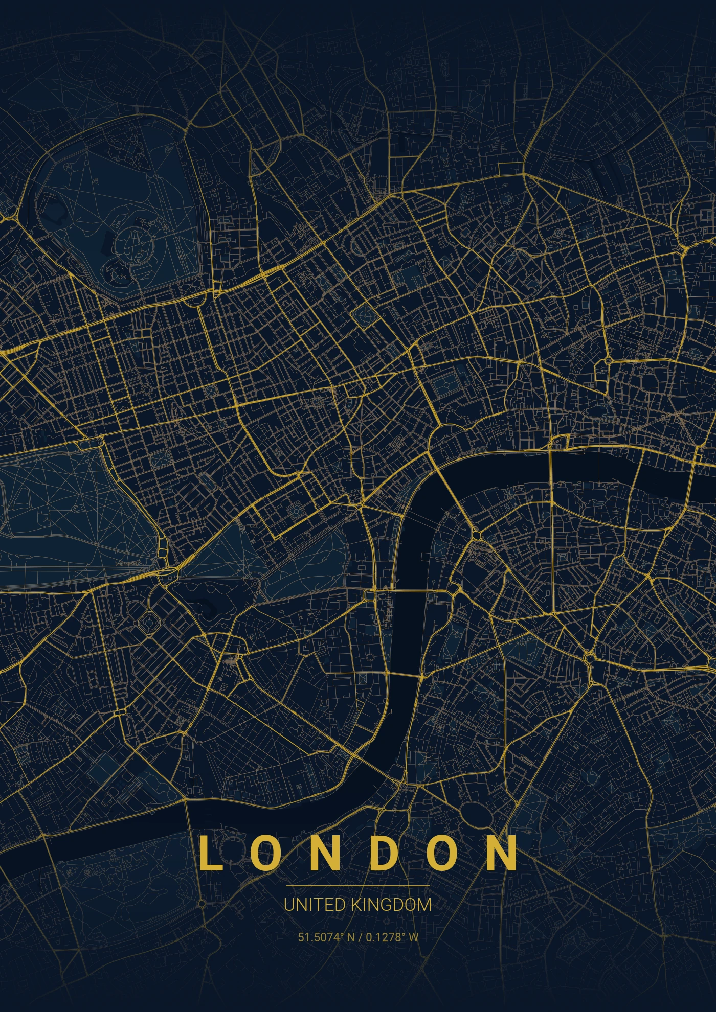 Midnight Blue theme preview